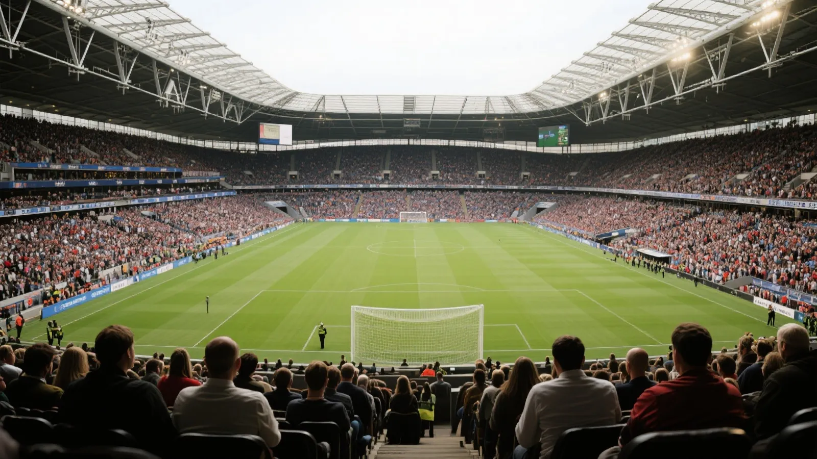 体育赛事现场氛围图