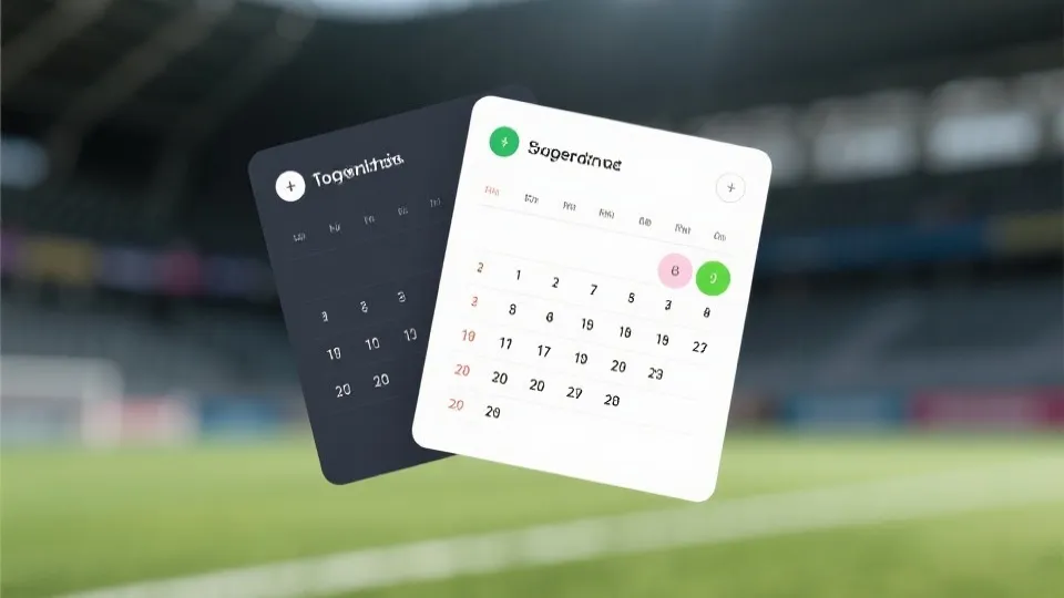 赛事与线路选择界面示意